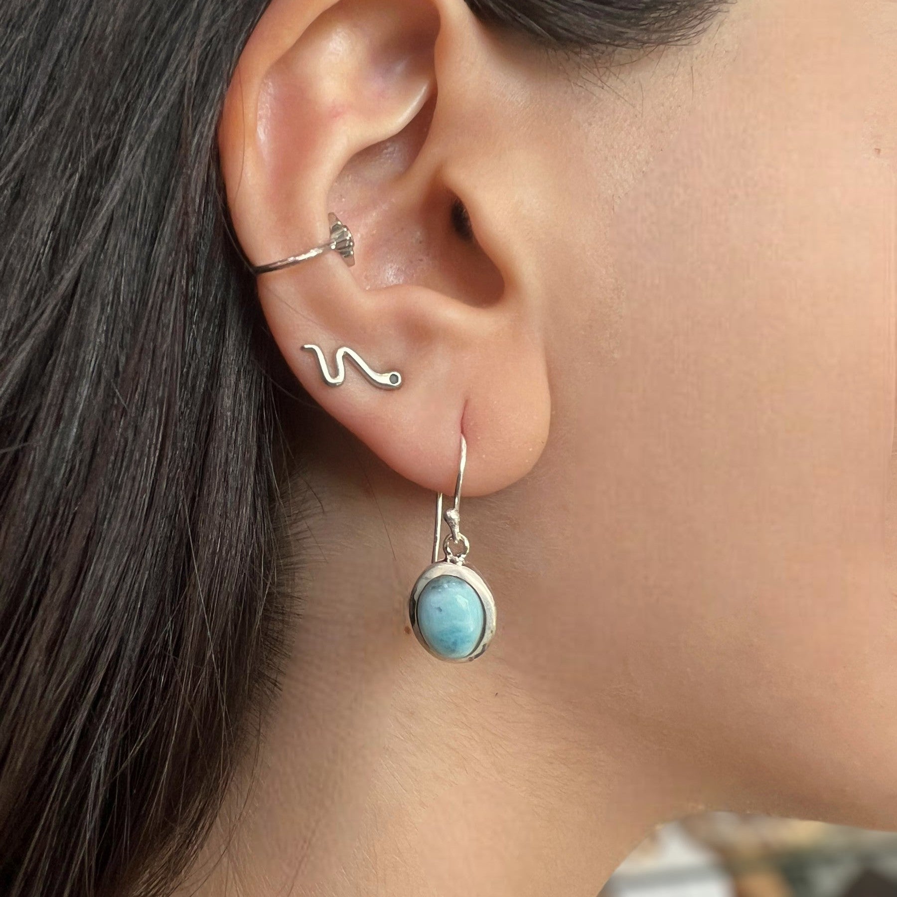 עגילי לרימר אובלי