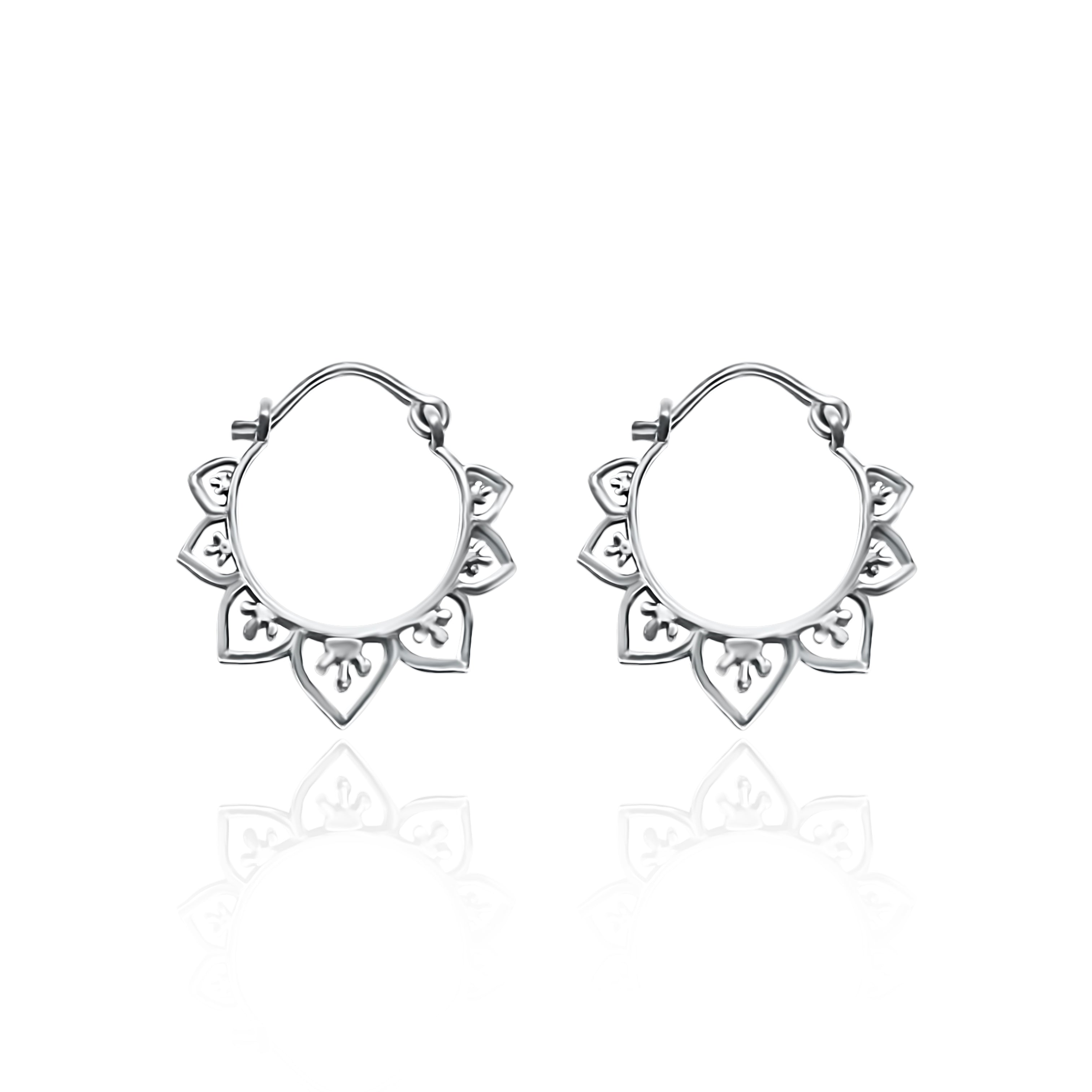 עגילי כסף ויטה נובה