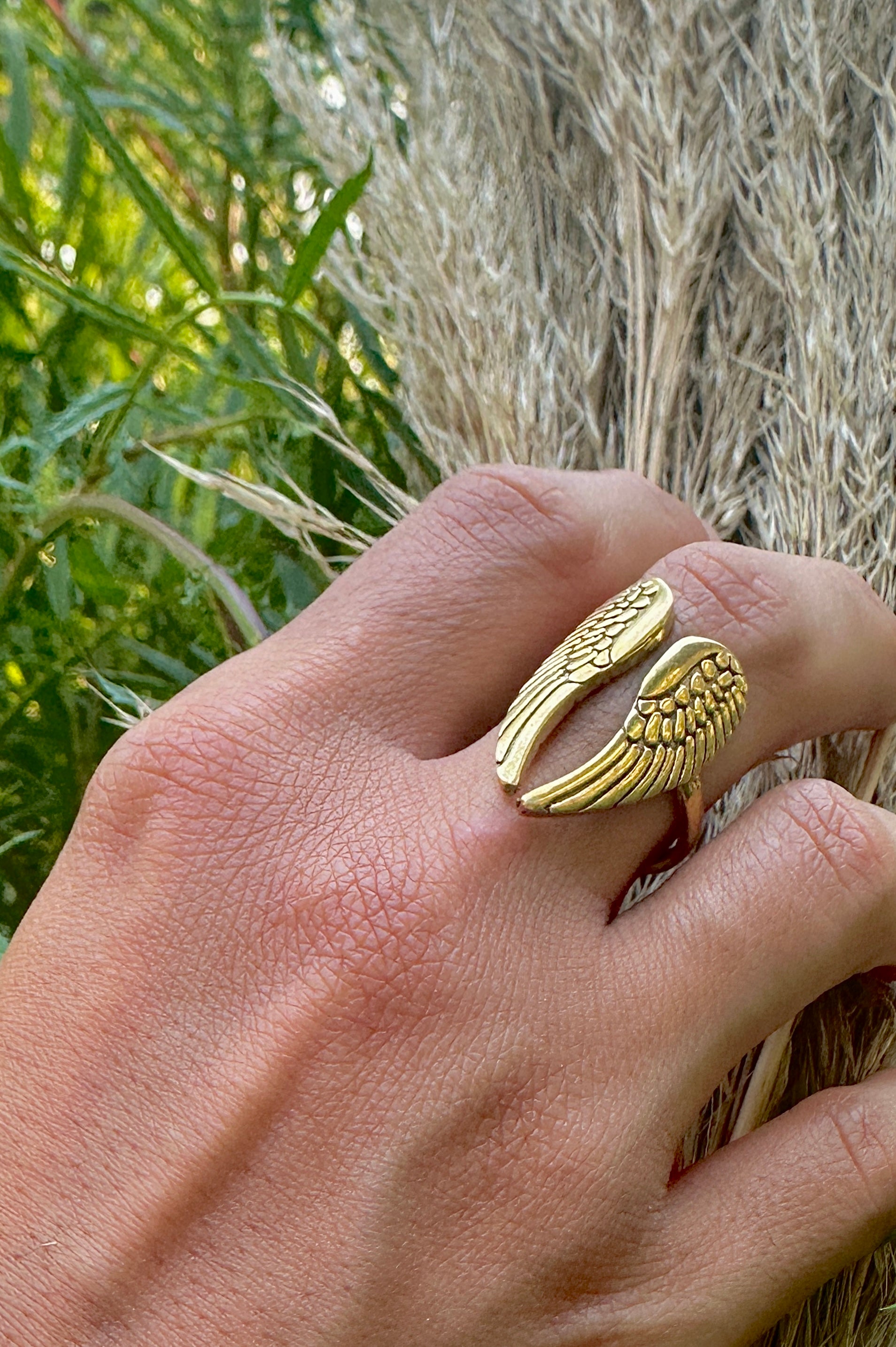 טבעת כנפי מלאך