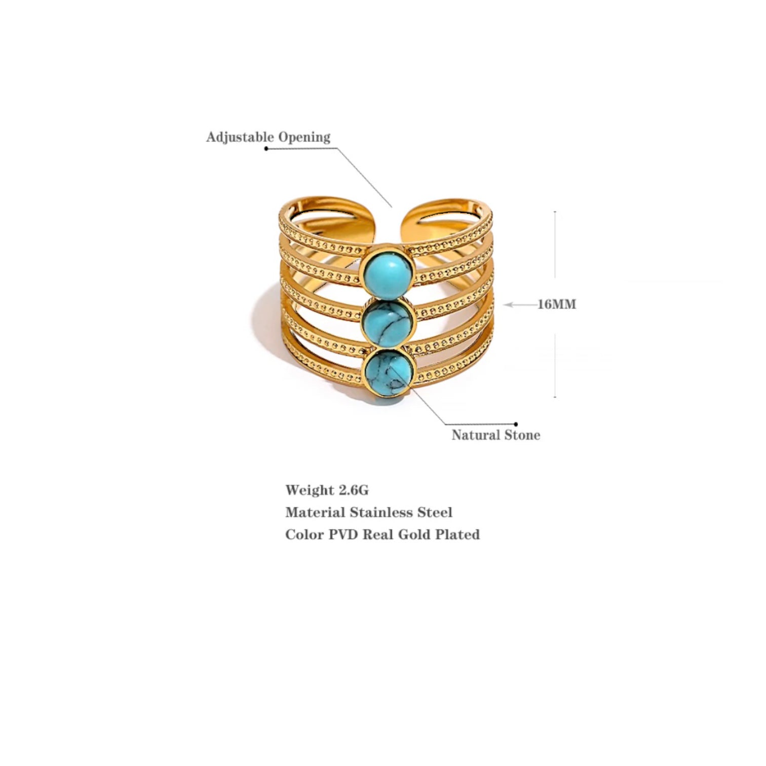 טבעת שלושת האבנים