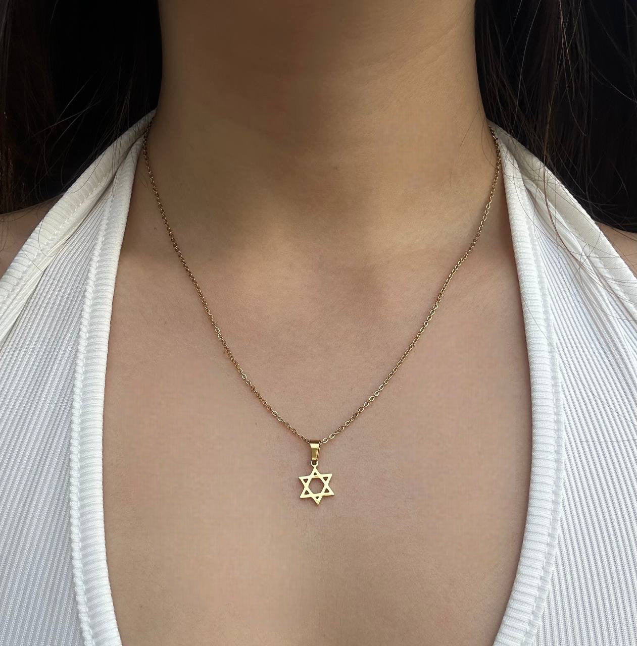 שרשרת מגן דוד קלאסי