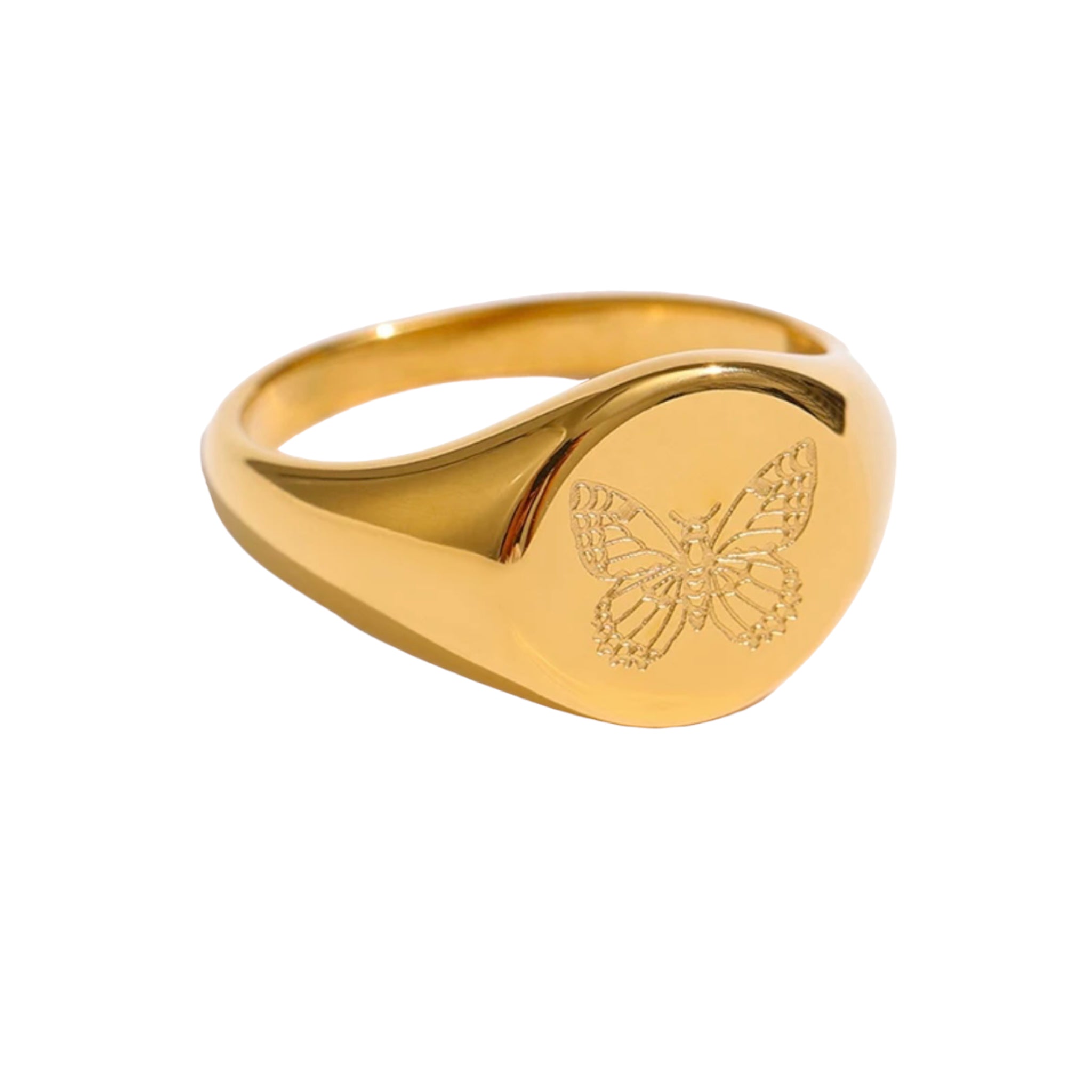 טבעת חותם פרפר