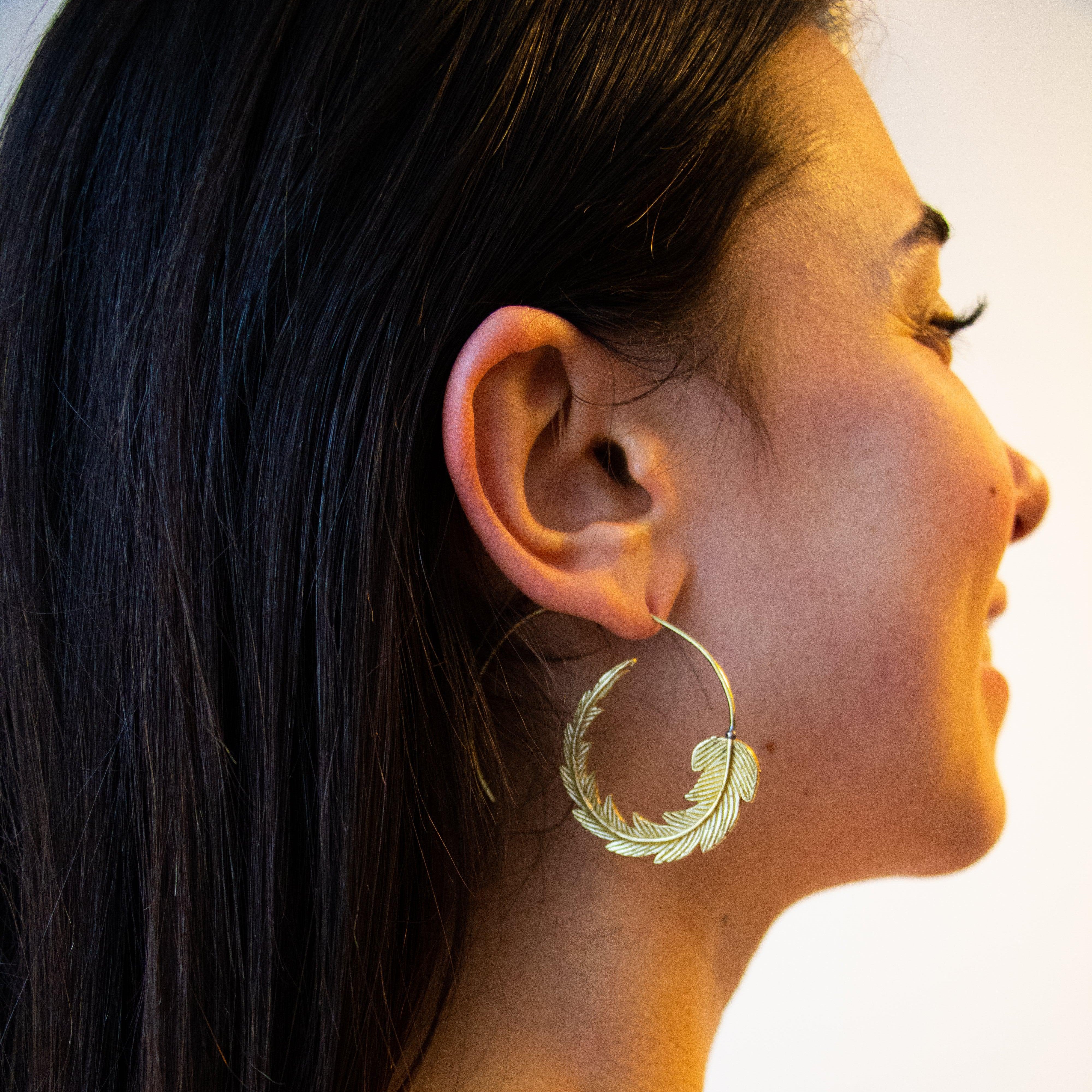 עגילי ספירלה צ'יטה