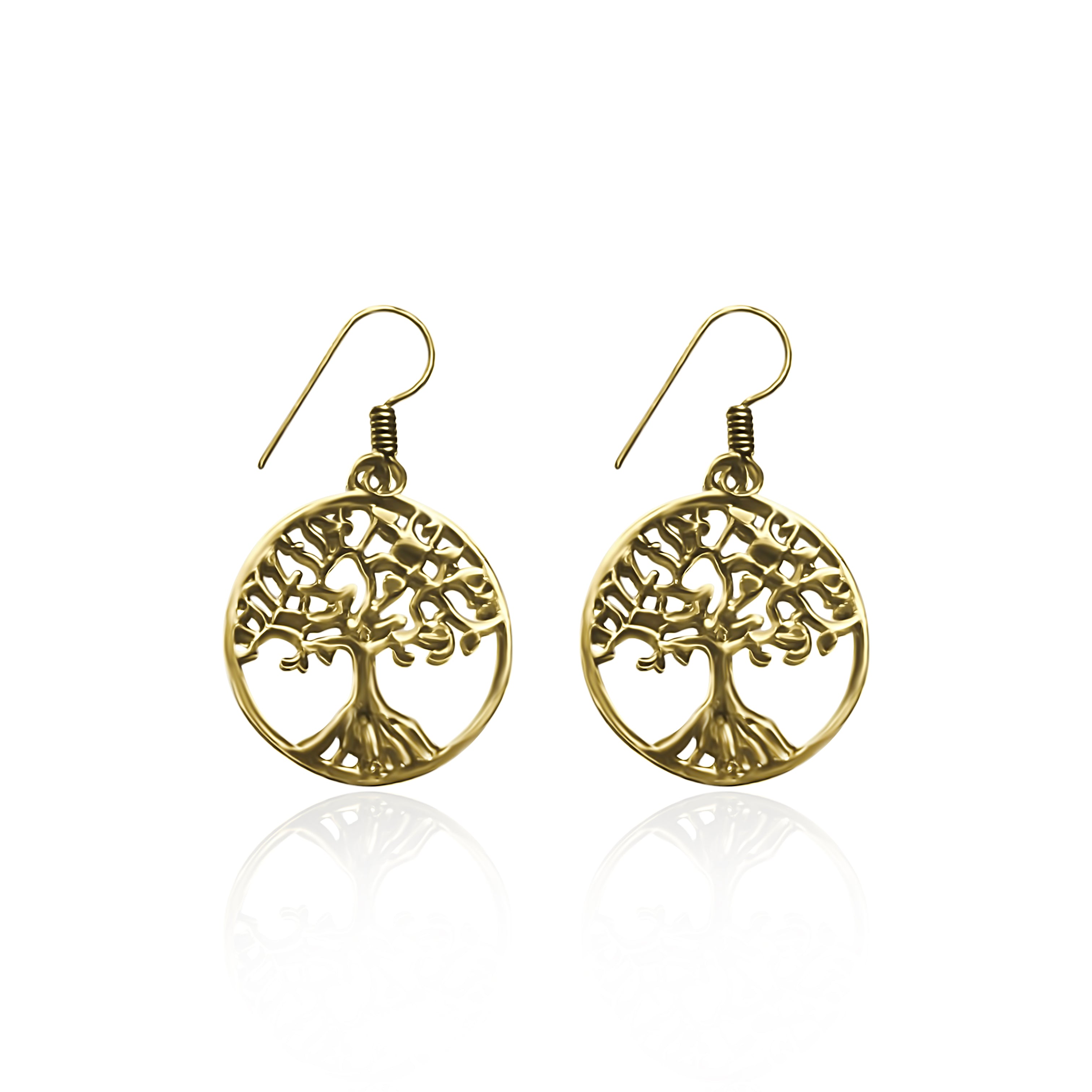 עגילי עץ השפע