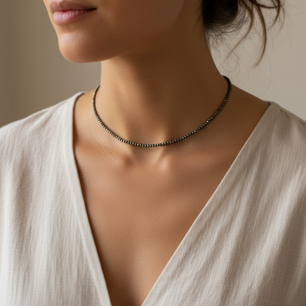 שרשרת קולר פיריט