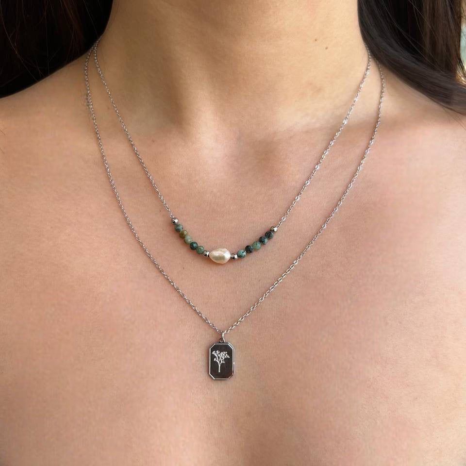 שרשרת ציפוי זהב דגם עינת