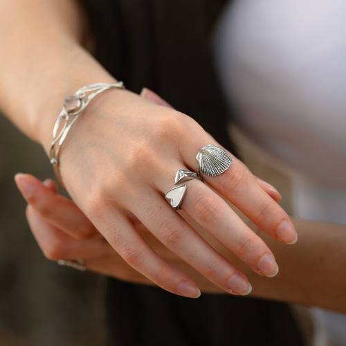 טבעת ג'פסי לב