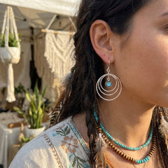 עגילי אאורה Aura