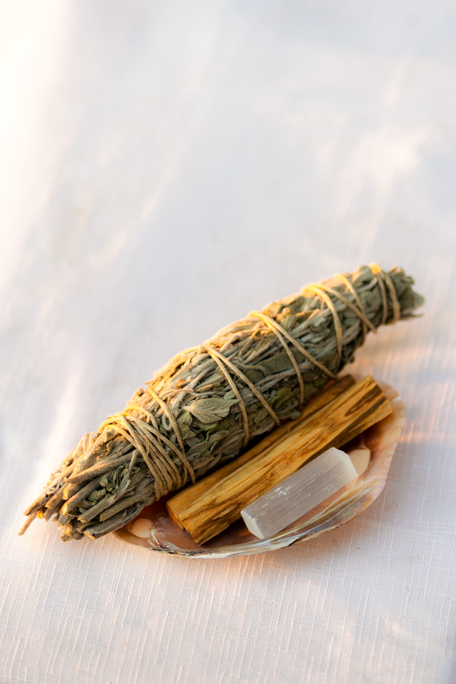 מארז קטורת וקריסטלים