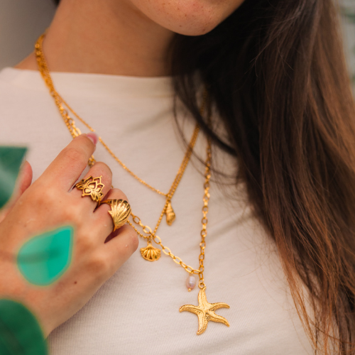 סט שרשרת ים