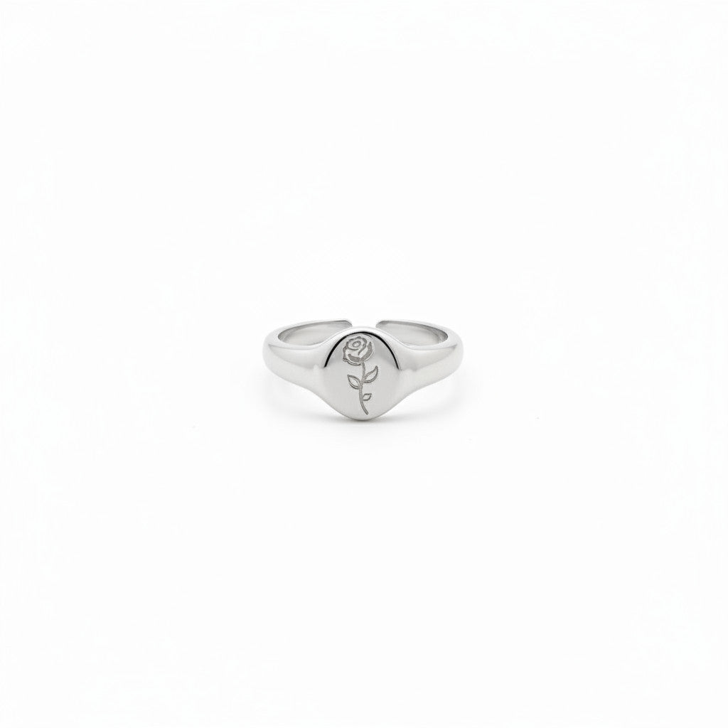 טבעת פרח רוז