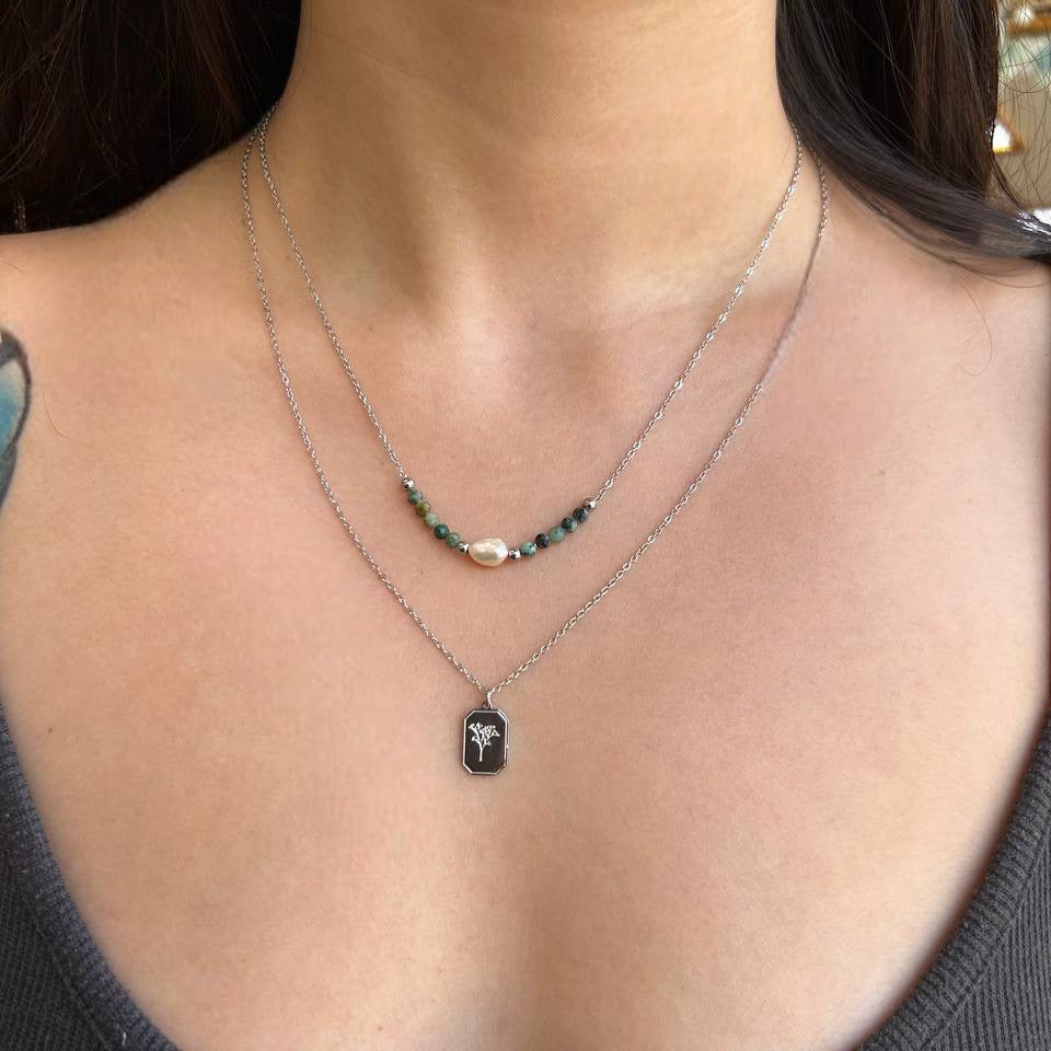 שרשרת ציפוי זהב דגם עינת