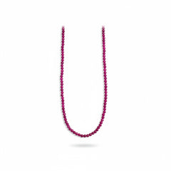 שרשרת רובי טבעית בעבודת יד