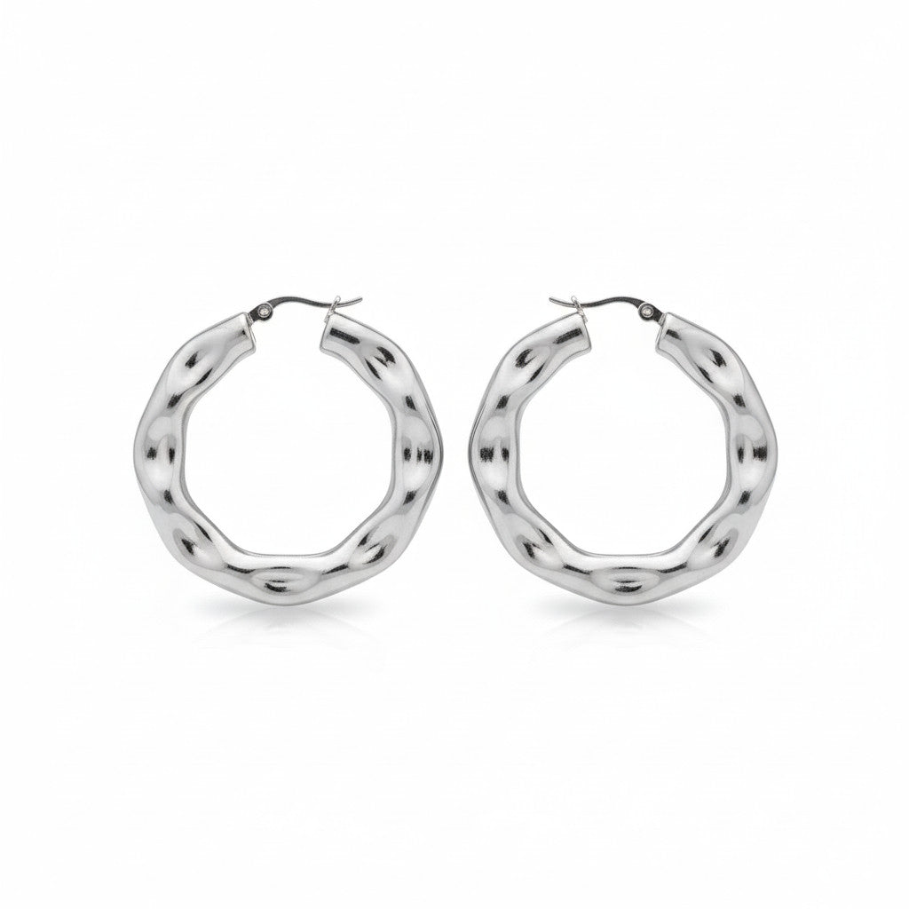 עגיל חישוק מעוצב