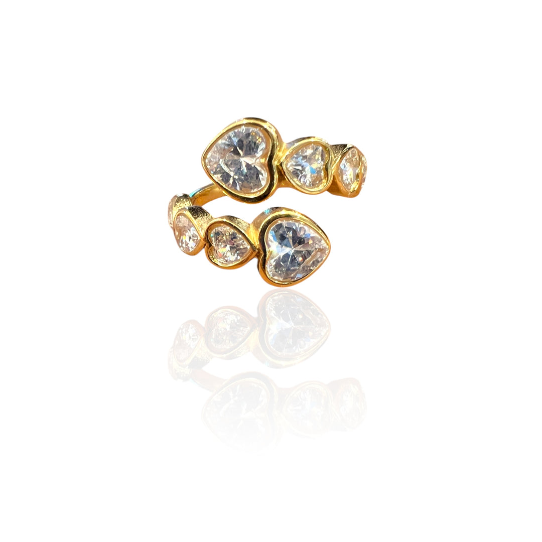 טבעת יהלום Hearti