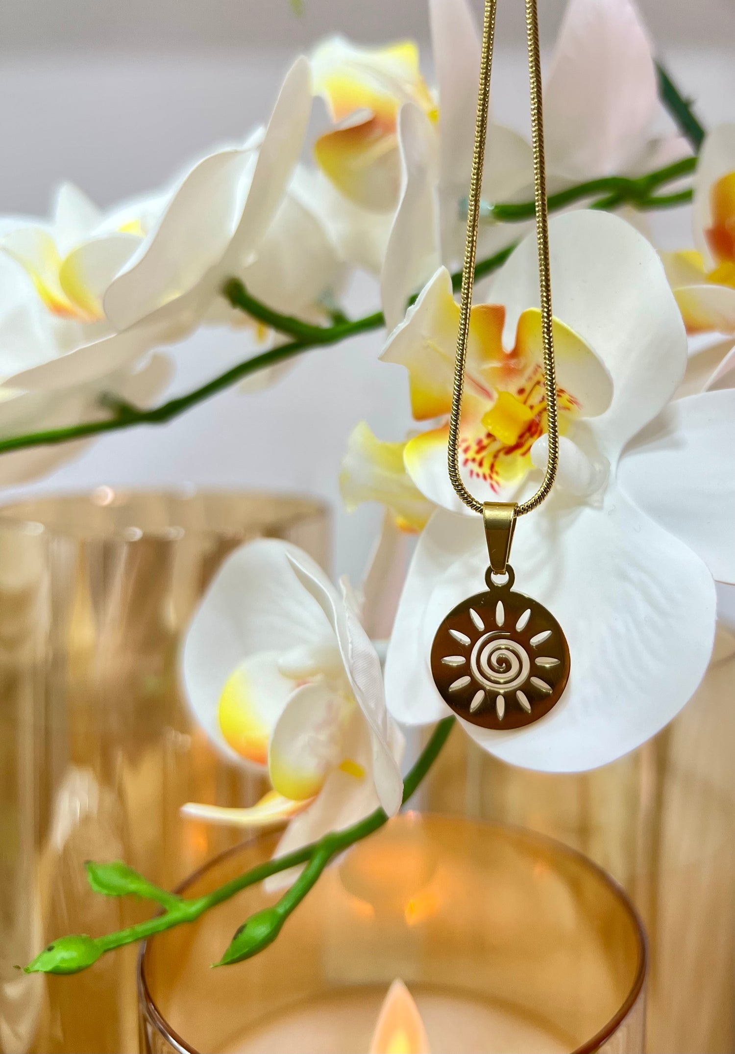 שרשרת שמש ספירלה