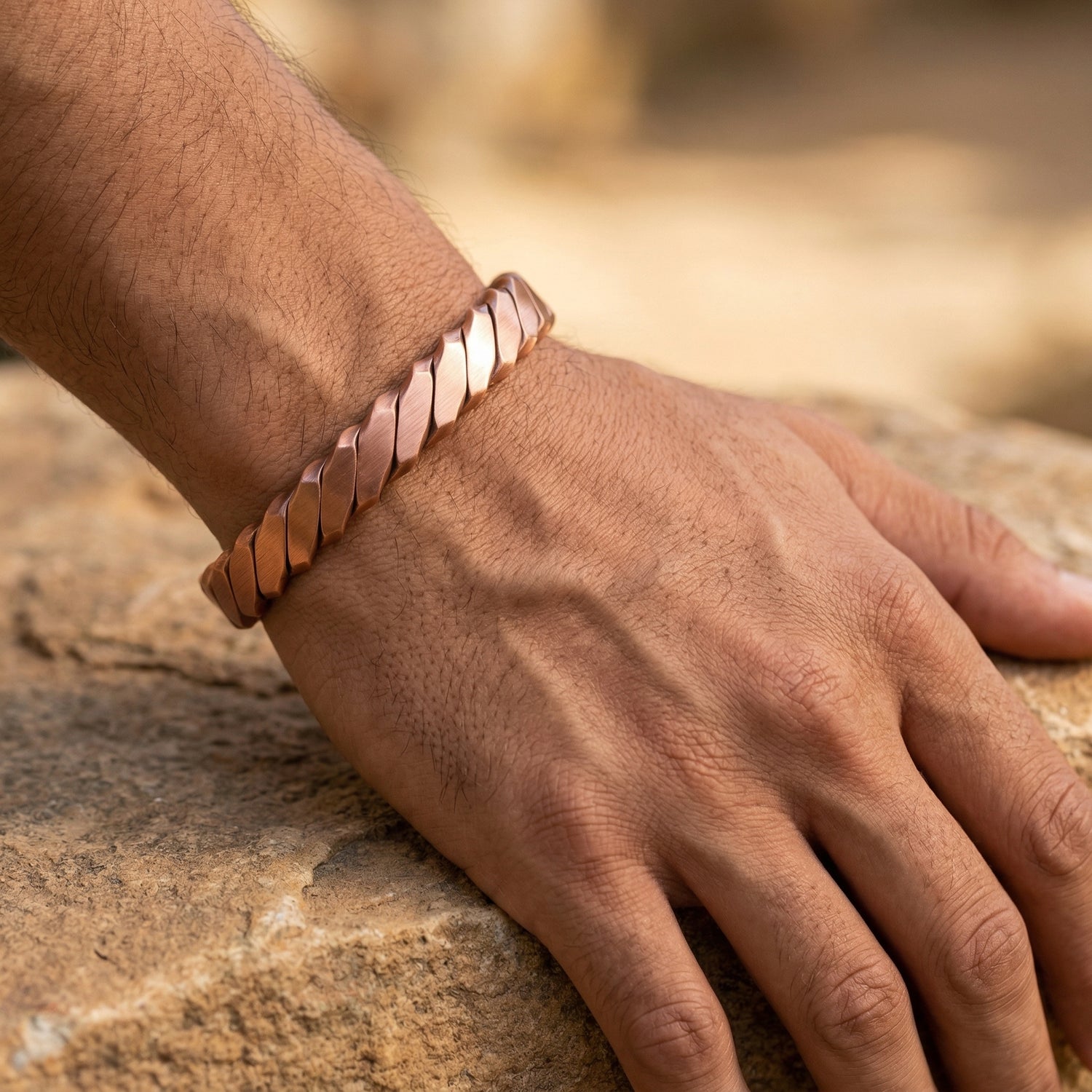 צמיד נחושת טהורה רן