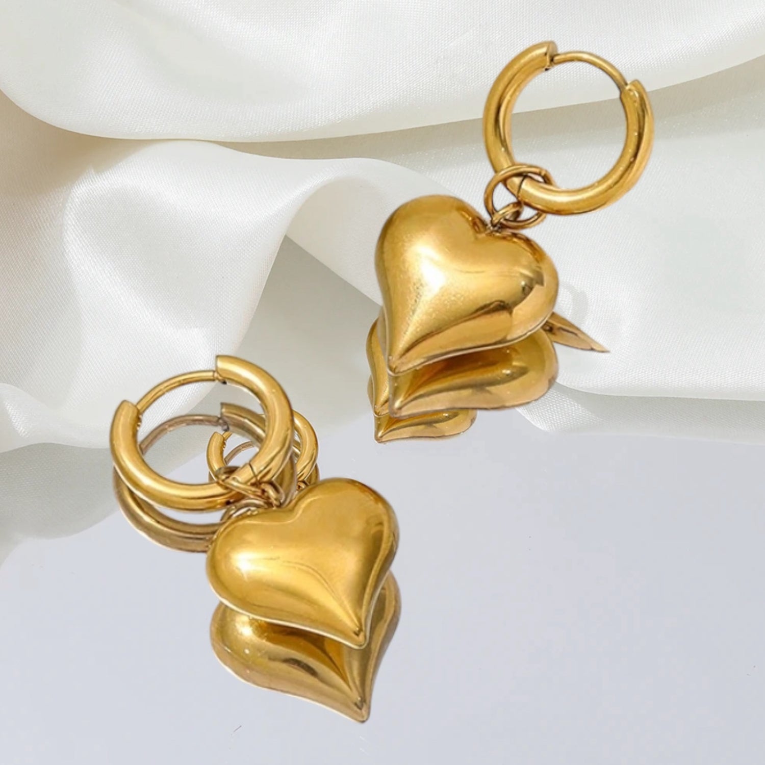 עגילי לב הדר