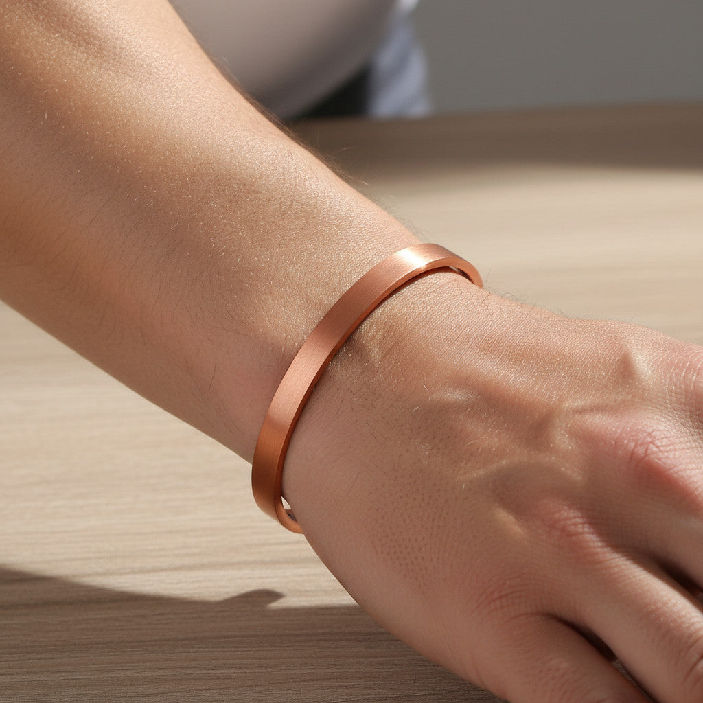 צמיד נחושת חלק