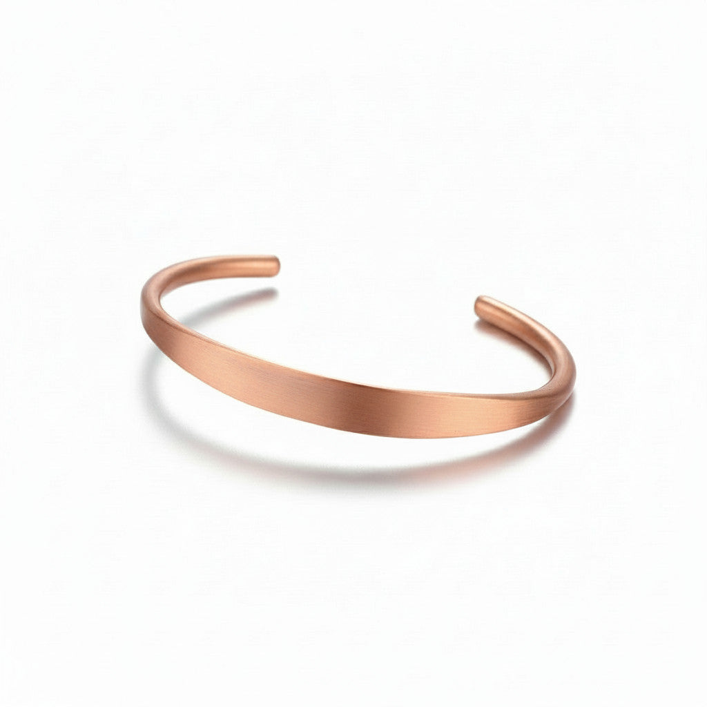 צמיד נחושת מעוצב חלק