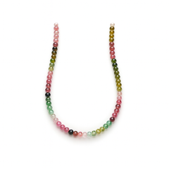 שרשרת טורמלין אבטיח שקוף