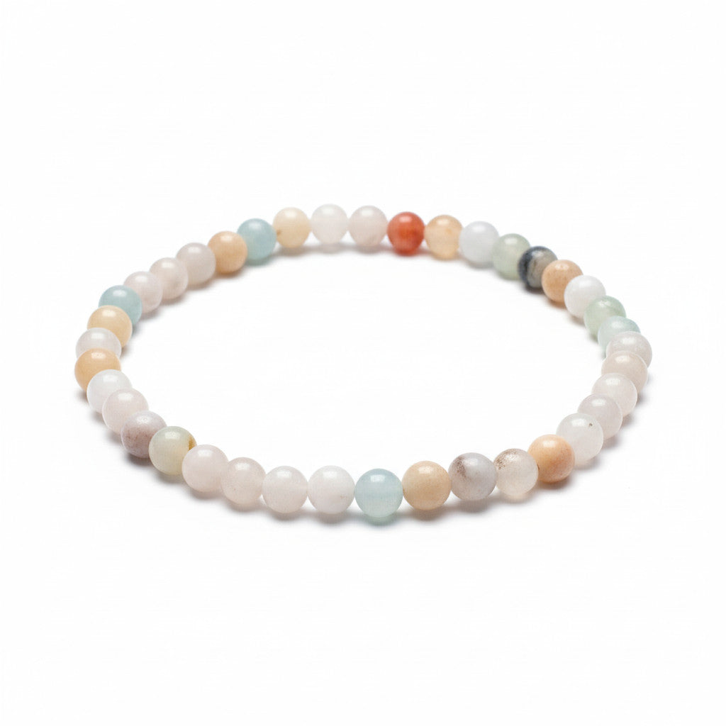 צמיד חרוזי אמזונייט דק