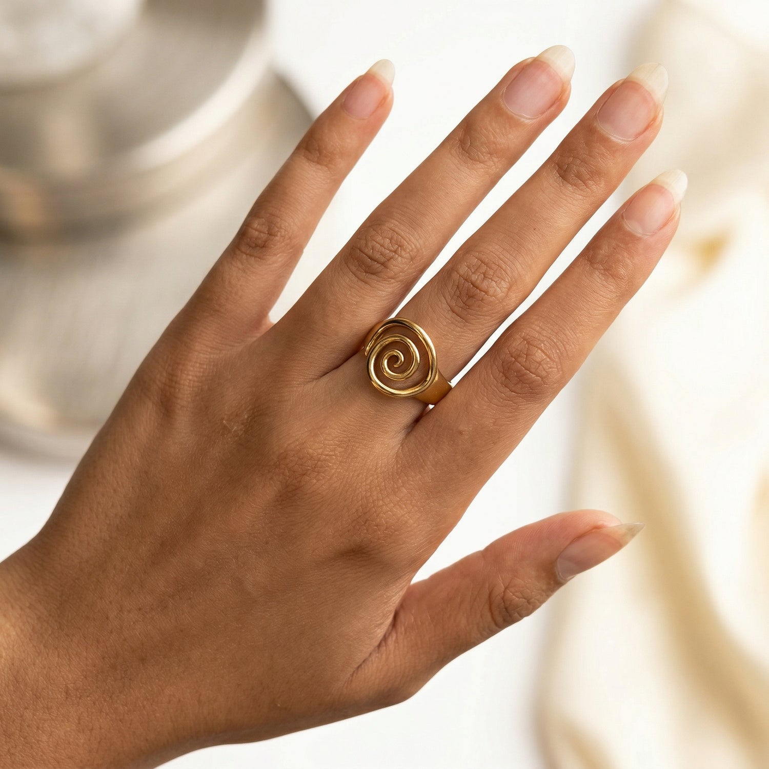 טבעת ספירלה ליה