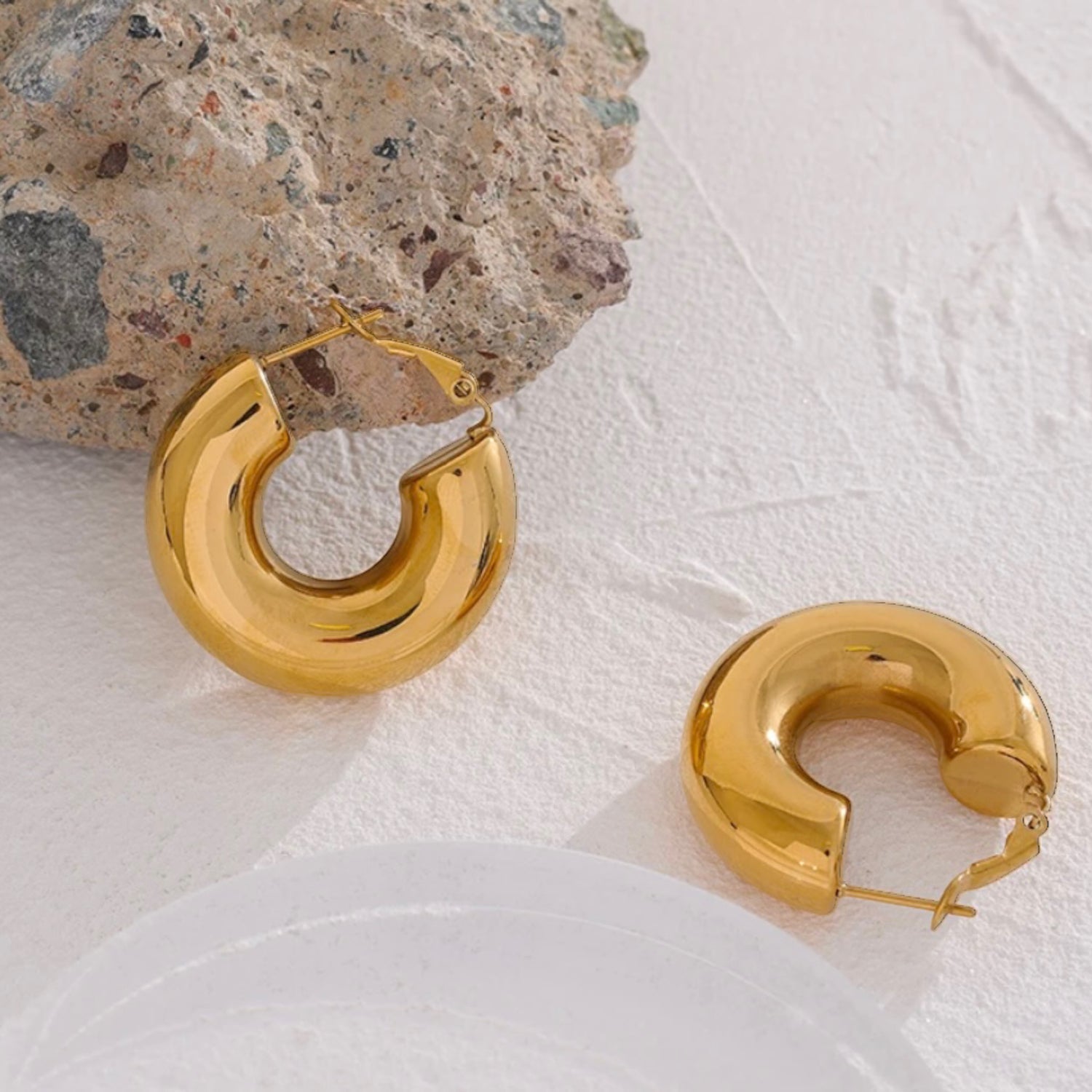 עגילי חישוק סלינה