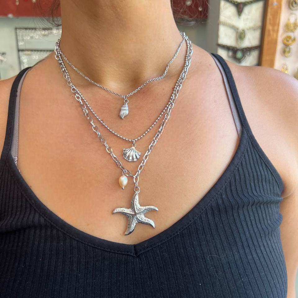 סט שרשרת ים