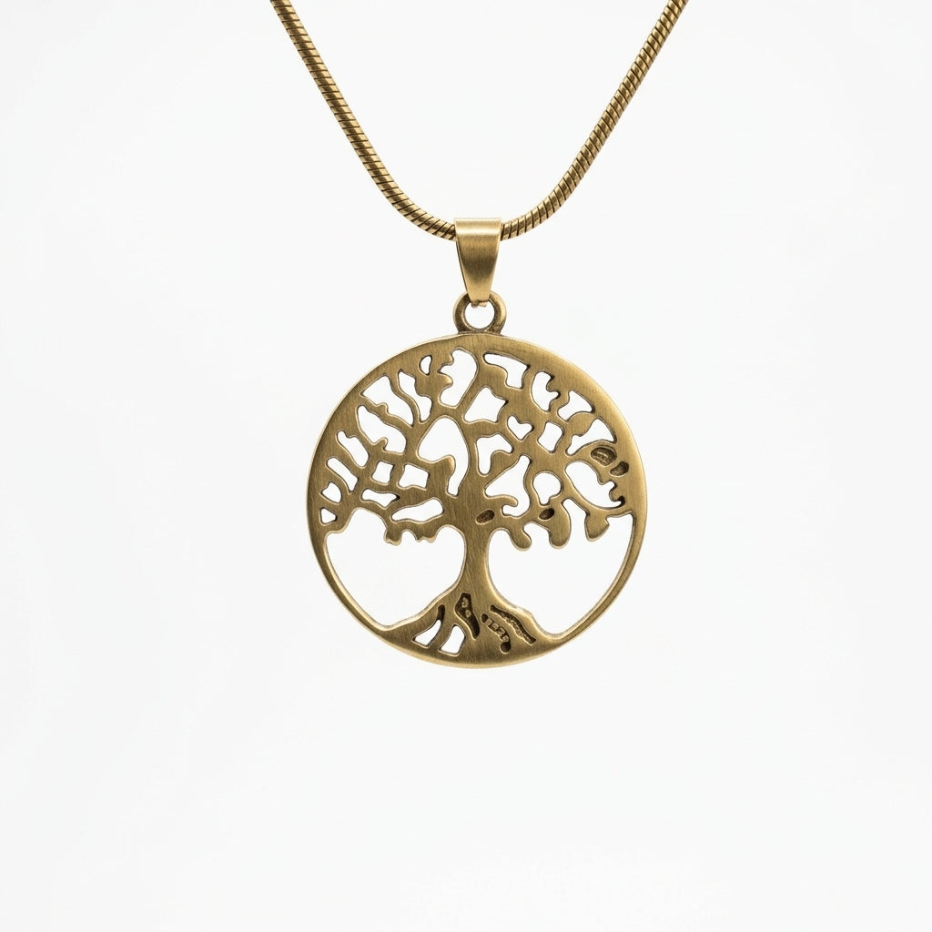 שרשרת עם תליון עץ החיים דגם דרי