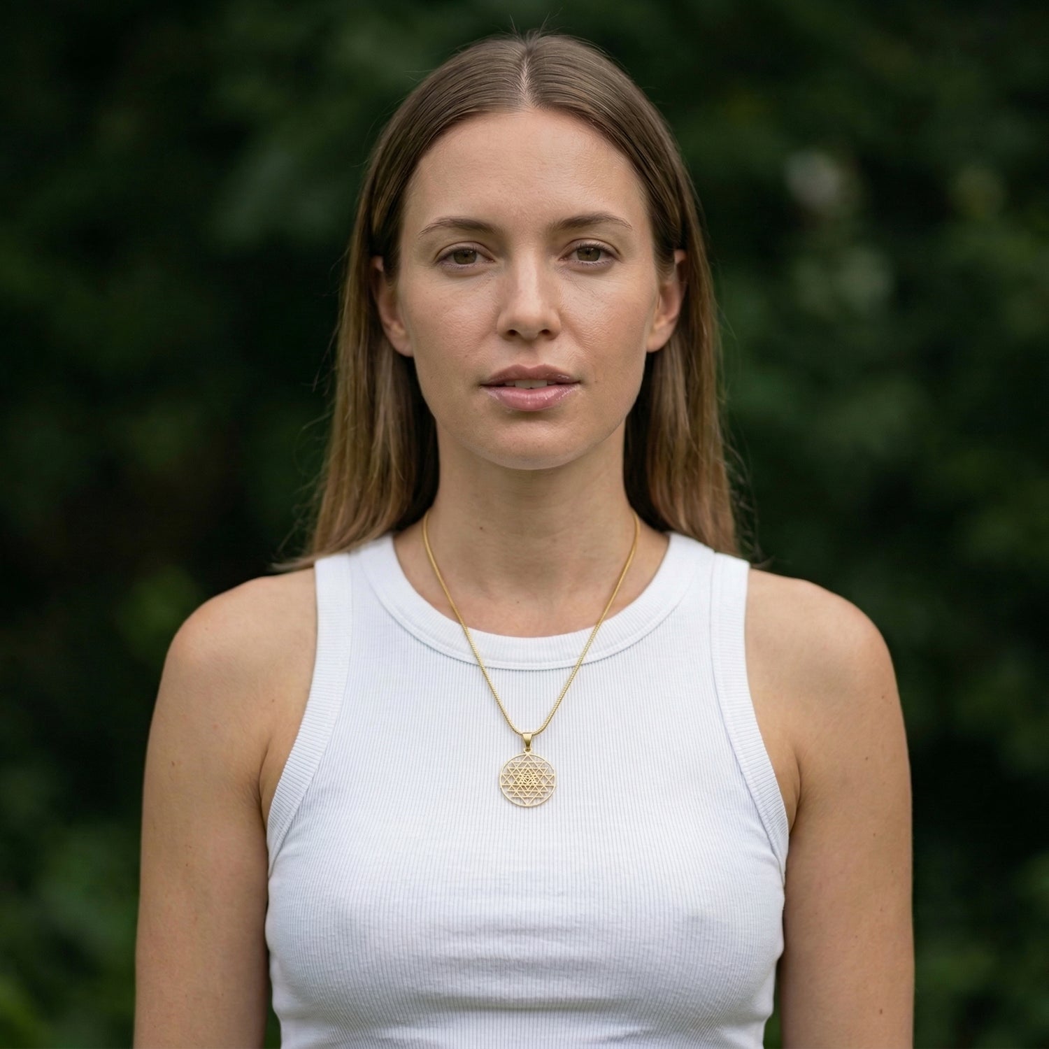 שרשרת עם תליון סרי יאנטרה לשפע