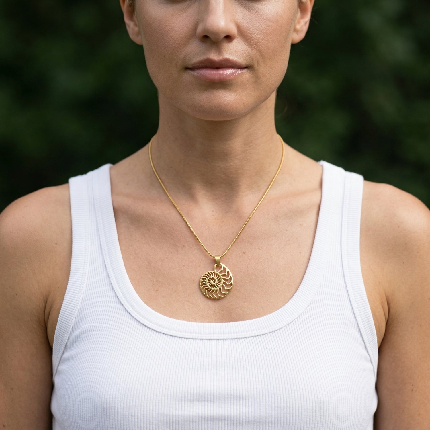 שרשרת עם תליון שבלול