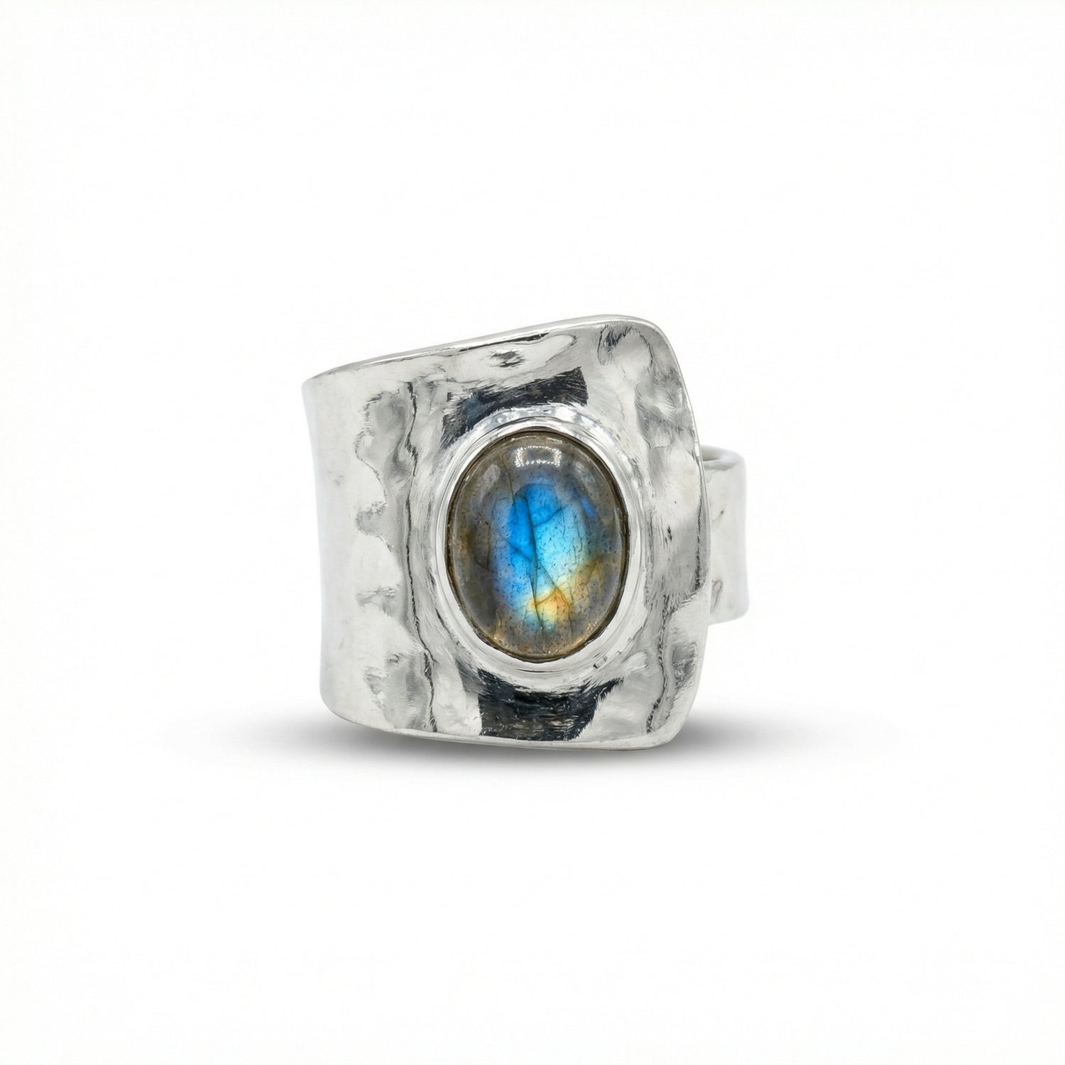 טבעת מרוקעת לברדורייט