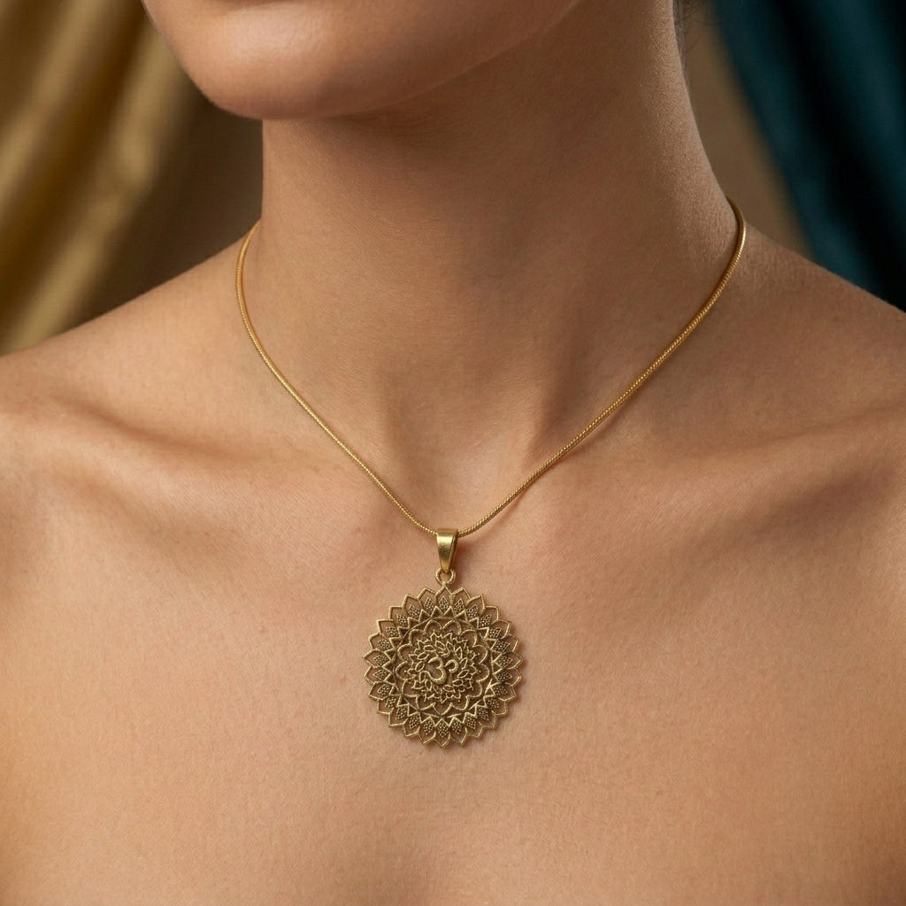 שרשרת עם תליון מנדלה אום