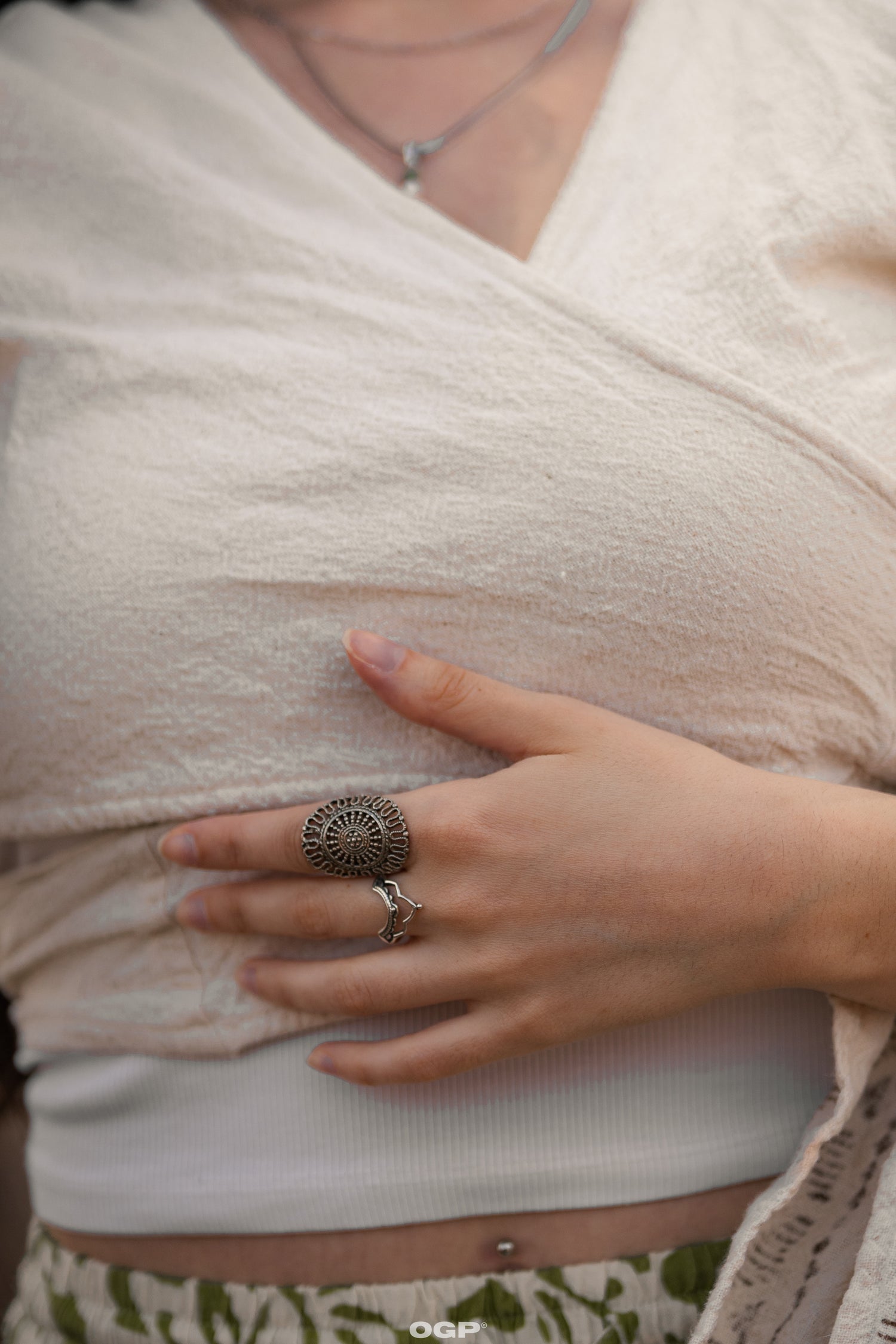 טבעת רינה כסף אמיתי