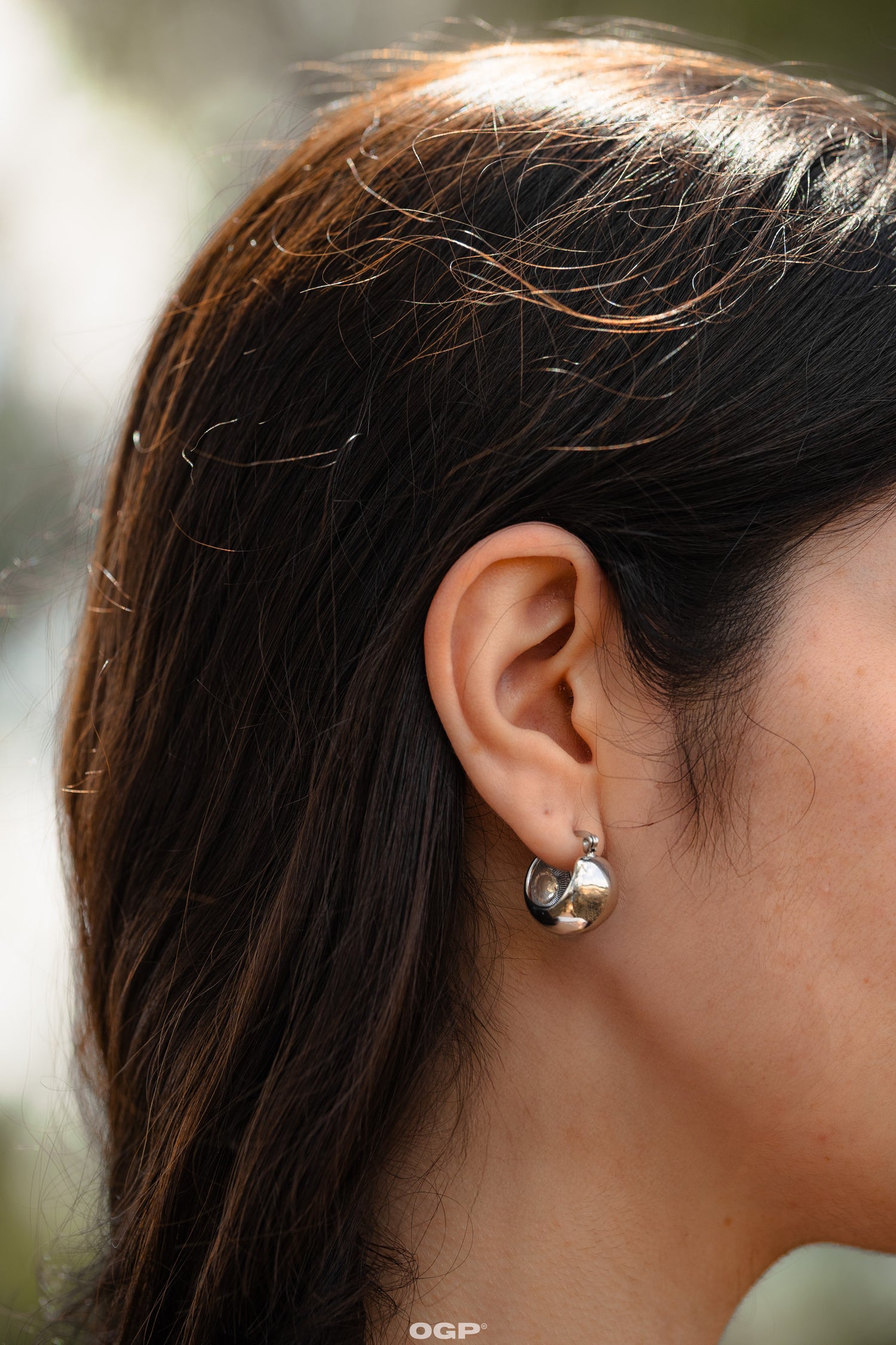 עגילי חישוק פולי