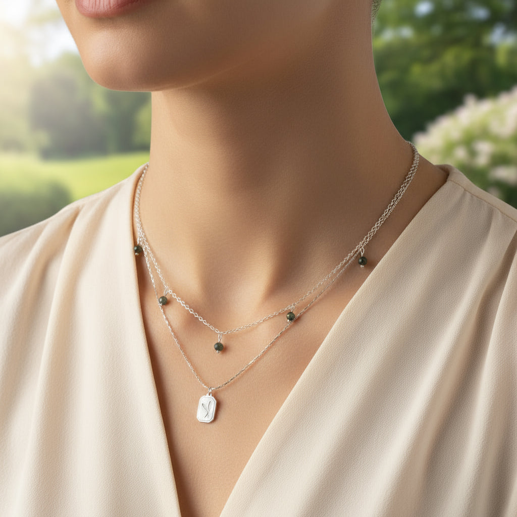 סט שרשראות שיבולת