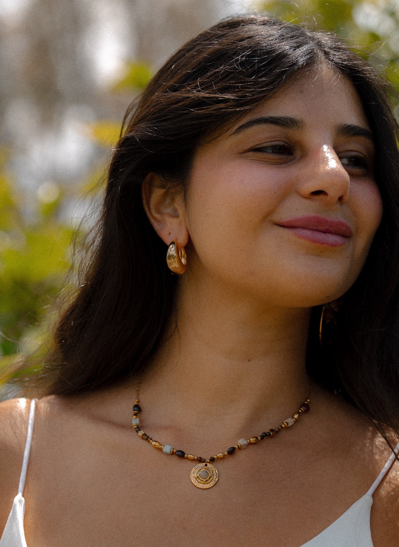 עגיל חישוק מנופח