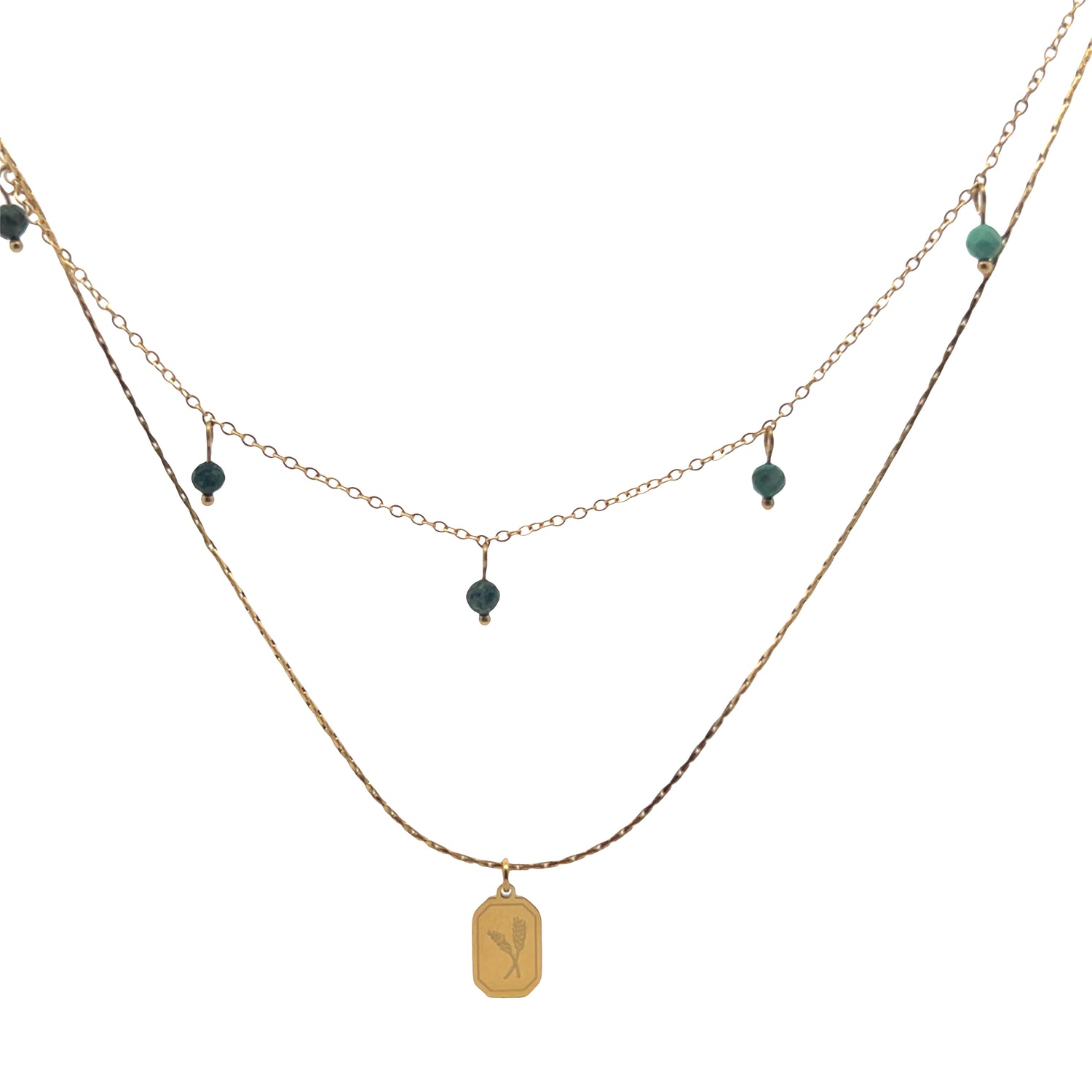 סט שרשראות שיבולת